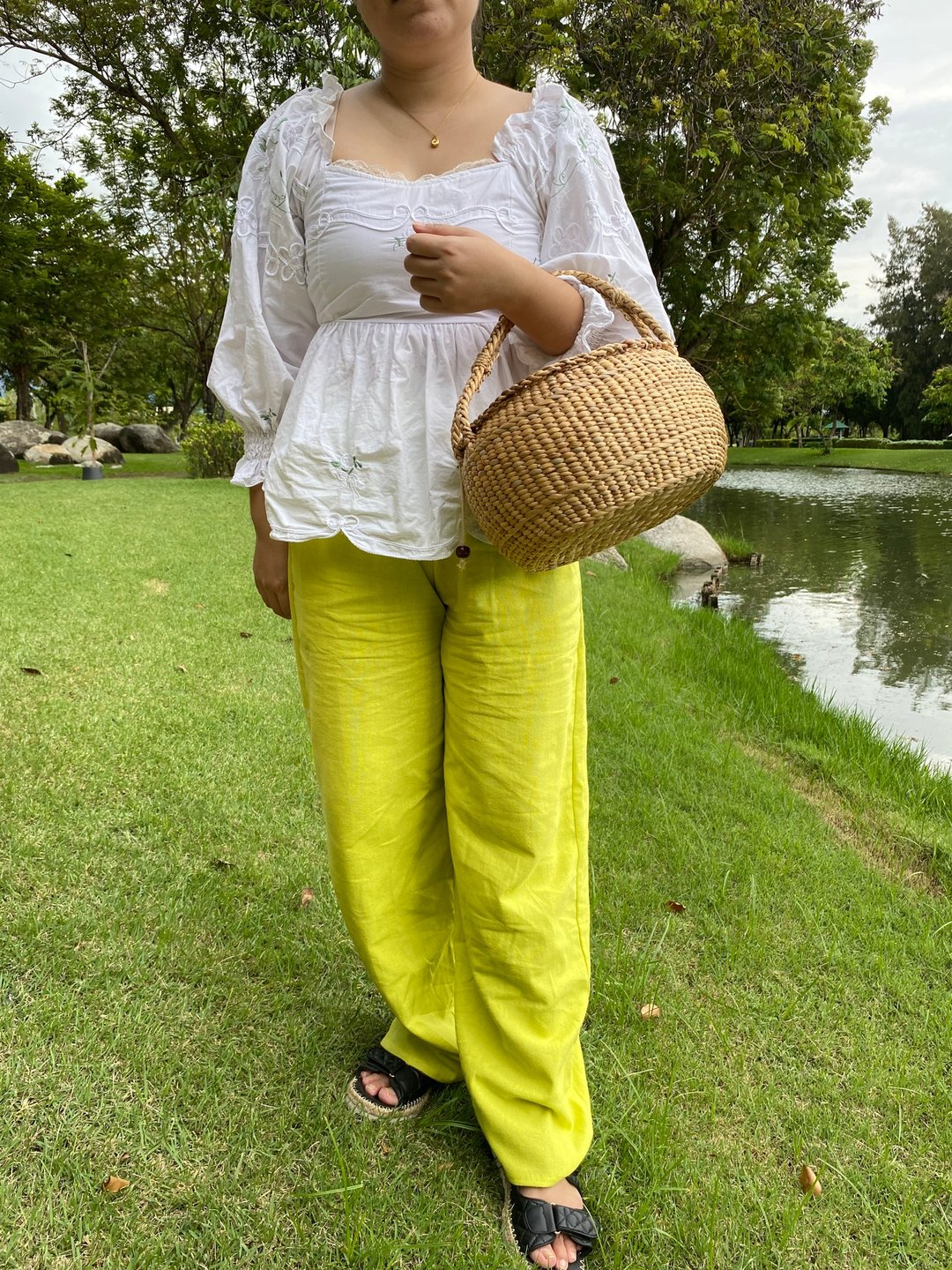 BOHOPeach Unique Name Handbags picnic - 手提包/手提袋 - 竹 
