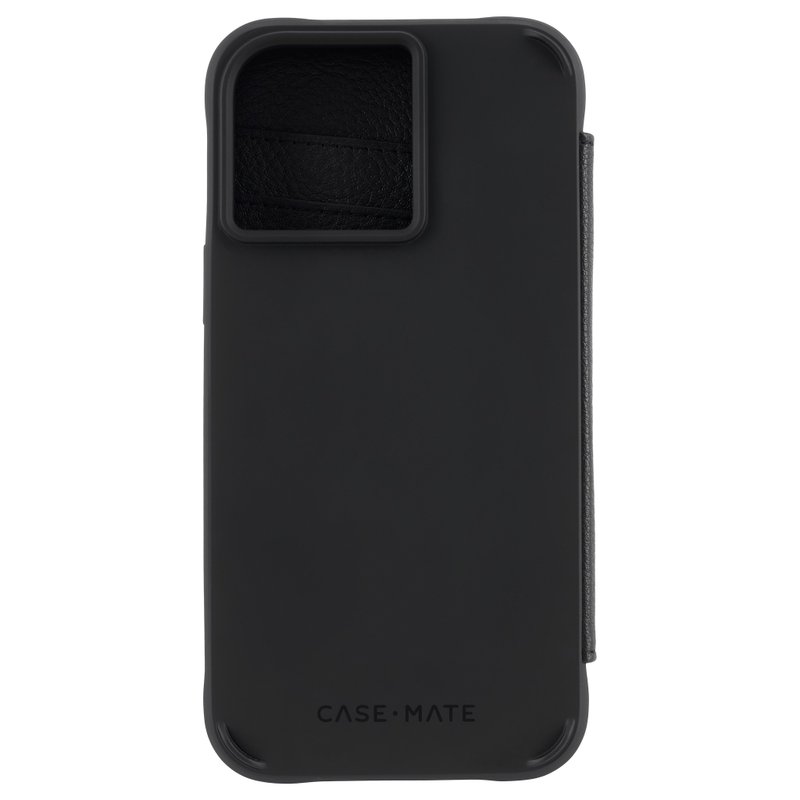 Wallet Folio Black MagSafe Recycled iPhone14 系列 - 手机壳/手机套 - 真皮 