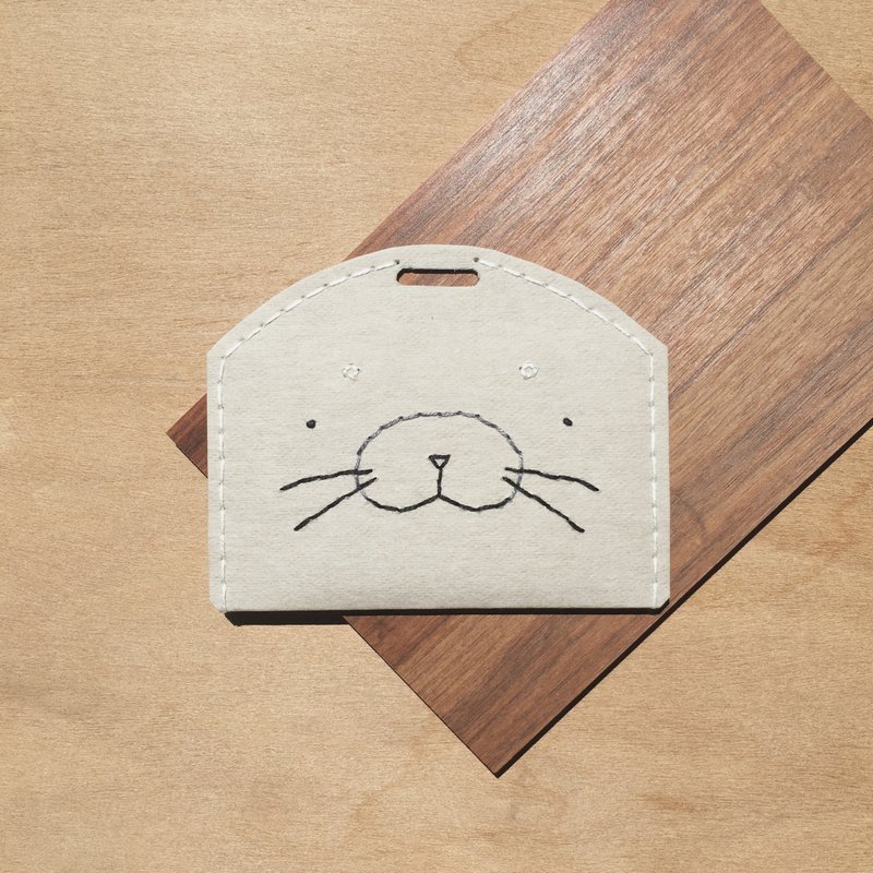 海豹 票卡夹 现货立刻出 - 证件套/卡套 - 纸 灰色