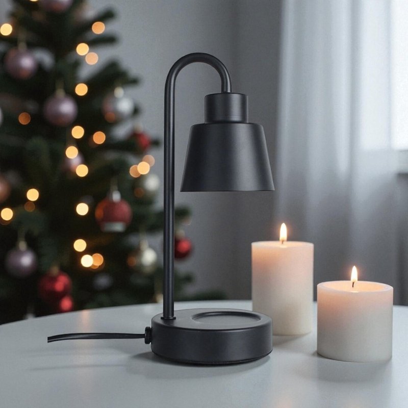 圣诞礼物-Light Hug可定时!融蜡灯-黑 - 灯具/灯饰 - 其他材质 