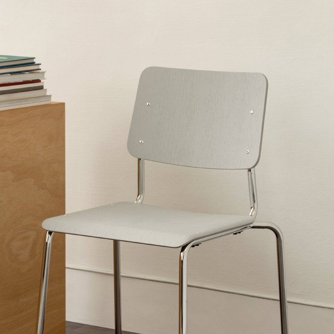 FORE Chair | 曲木弯管学校椅 | 灰 - 其他家具 - 其他材质 卡其色