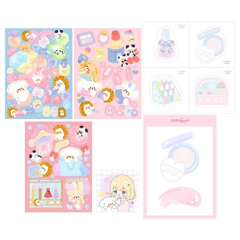 美妆贴纸包 - 贴纸 - 纸 