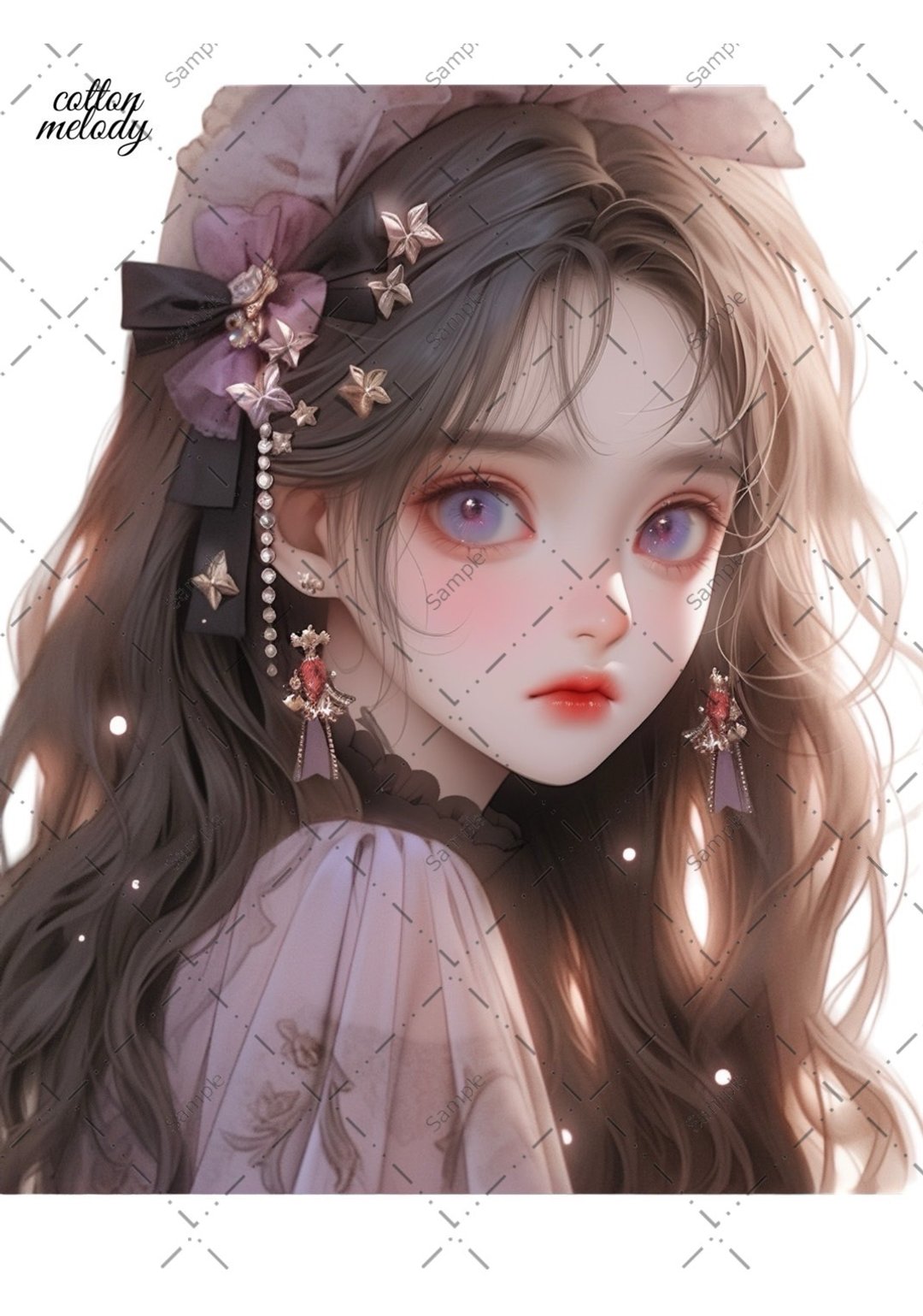 原创贴纸 no.420 人物贴纸 原创贴纸 人物贴纸 女孩贴纸 原创人物贴纸 - 贴纸 - 纸 