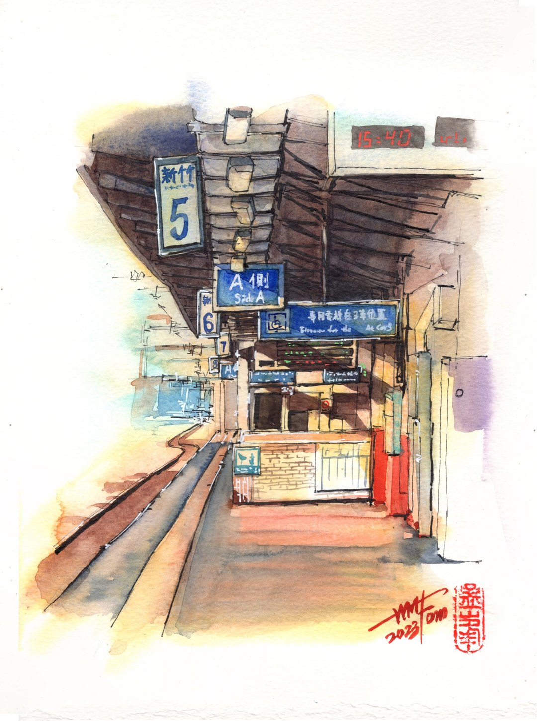 新竹到了 - 海报/装饰画/版画 - 纸 