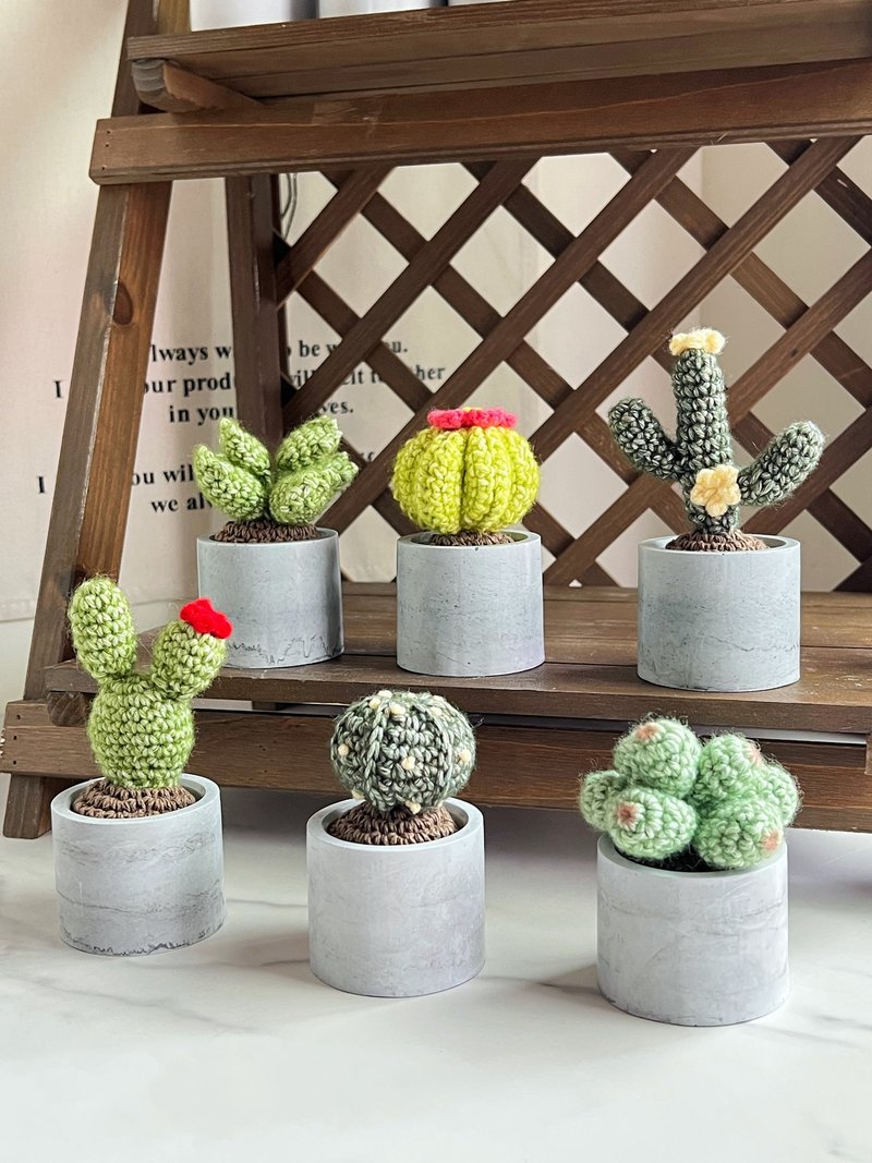 多肉泥扩香盆栽 - 香薰/精油/线香 - 其他材质 多色