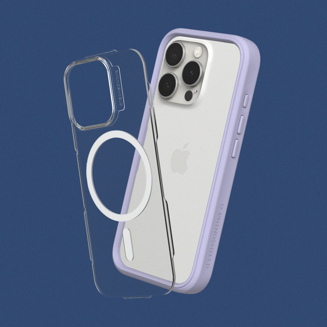 Mod NX(MagSafe兼容)超强磁吸手机壳/薰衣紫 for iPhone 16系列 - 手机壳/手机套 - 塑料 紫色