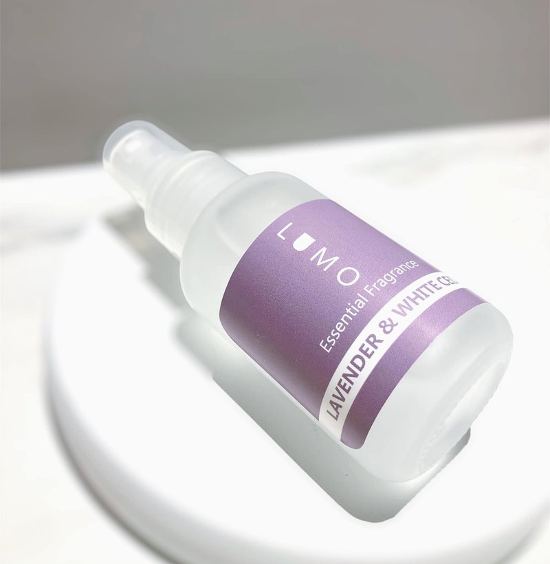 薰衣草与白雪松香氛精油喷雾 50ml - 香薰/精油/线香 - 玻璃 紫色
