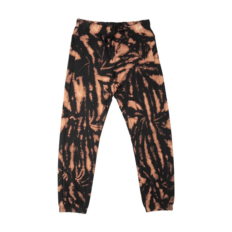 【西雅图 KAVU】Wanderalong 休闲慢跑裤 女款 方矩扎染 #6164 - 女装长裤 - 其他人造纤维 黑色