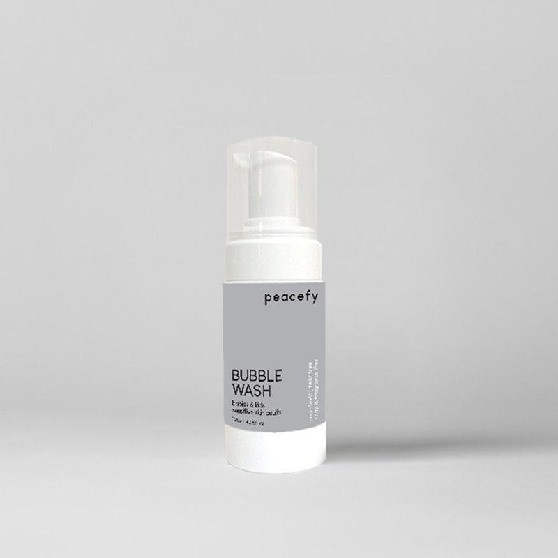 亲肤泡泡慕斯・无香・随身瓶120ML | 全身肌肤适用 - 旅行套装 - 其他材质 白色