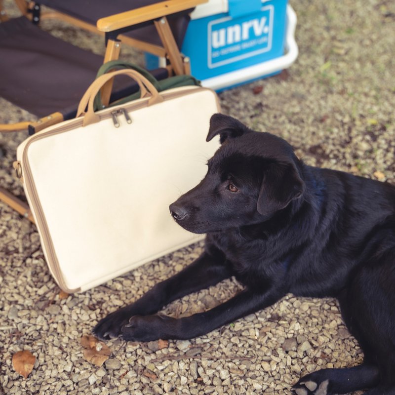 帆布17寸笔电包-订制 - 电脑包 - 棉．麻 多色