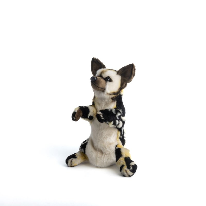 Hansa 7982-非洲野犬手偶40厘米 - 玩偶/公仔 - 环保材料 