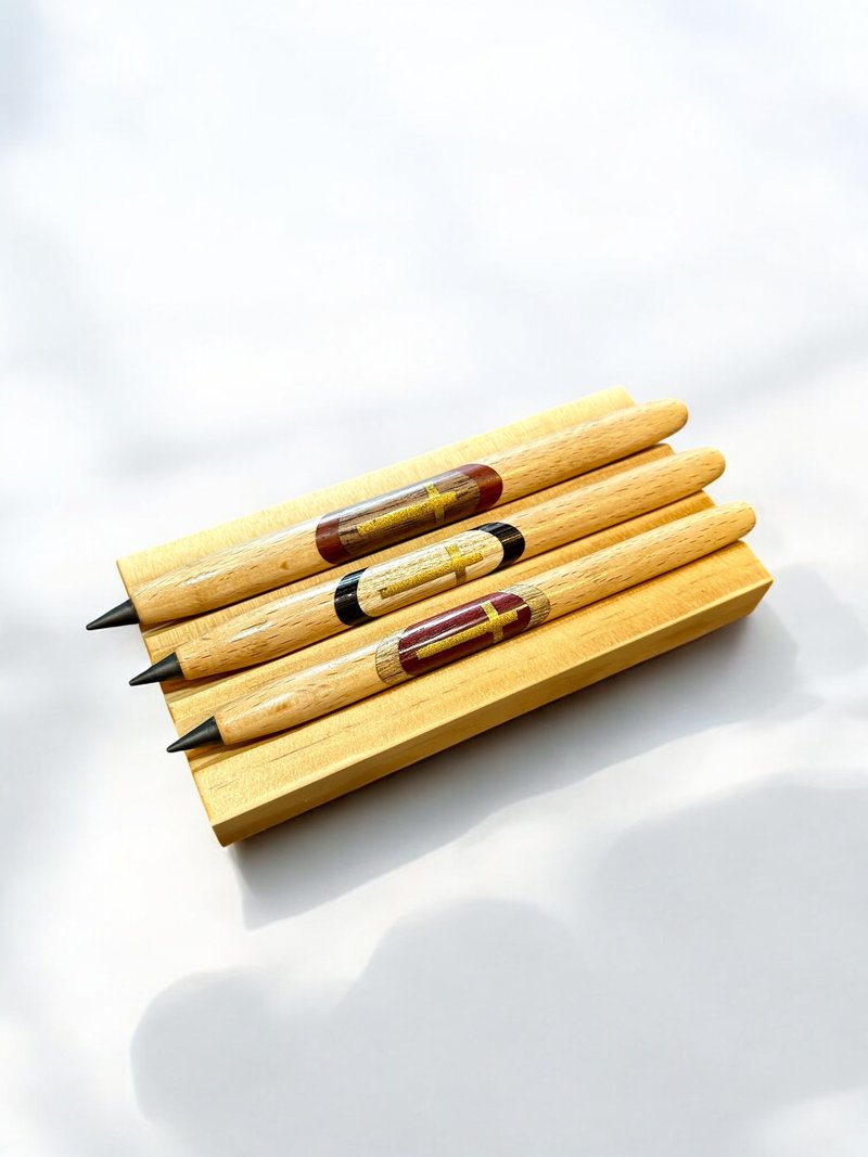 拼木永恒笔-恒约 - 其他书写用品 - 木头 咖啡色