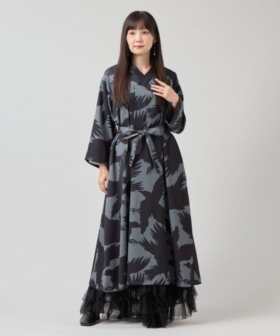 【热门预购】暗影彼岸花和风洋装 (4 色) 7CQ-4304 - 洋装/连衣裙 - 其他材质 