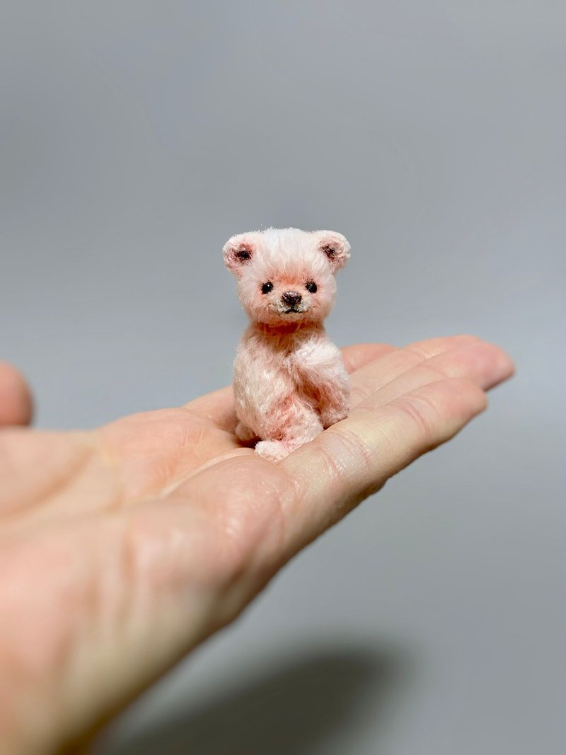 Miniature Pink Bear - 摆饰 - 其他材质 粉红色