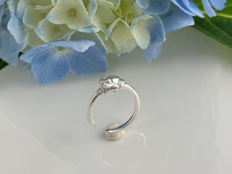 小青蛙耳骨夹 - 其他 - 纯银 银色