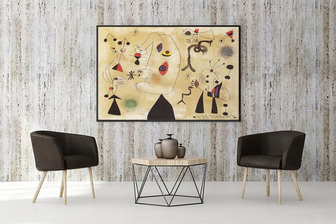 Joan Miro, Joan Miro Print, Joan Miro Art, Printable Poster, Digital Download - 电子手绘真人画像/绘画/插画 - 其他材质 