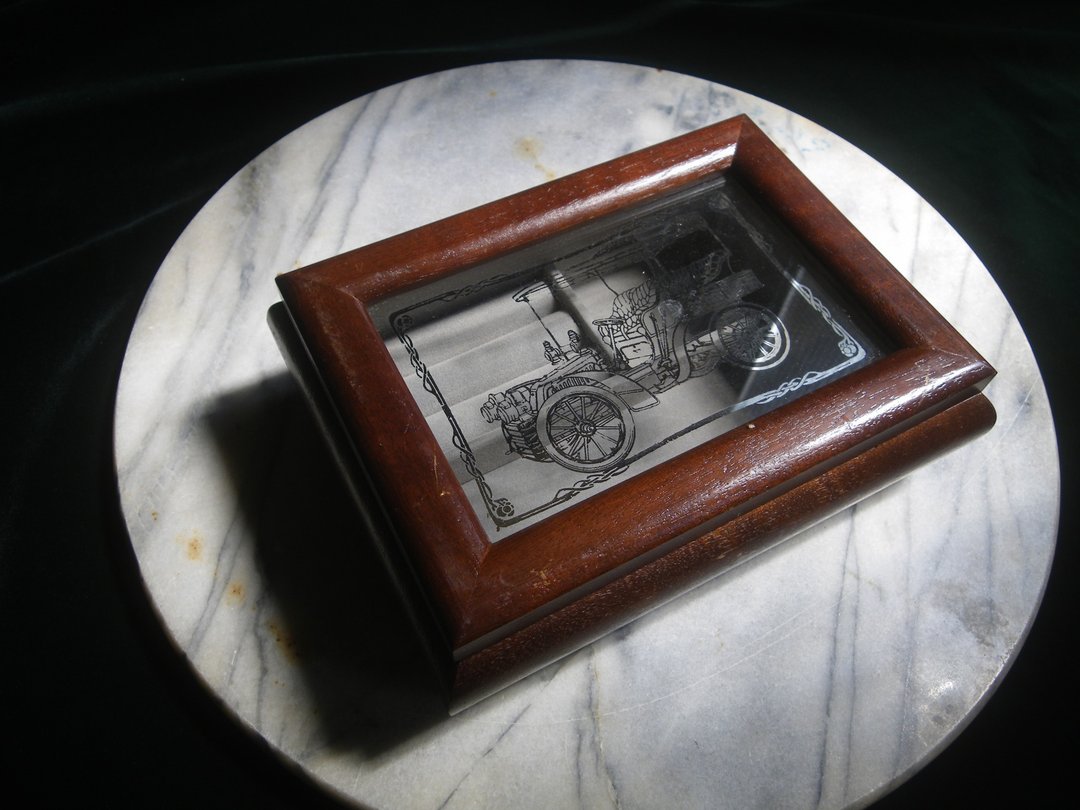 【老时光 OLD-TIME】早期台湾制玻璃珠宝盒 - 收纳用品 - 其他材质 多色