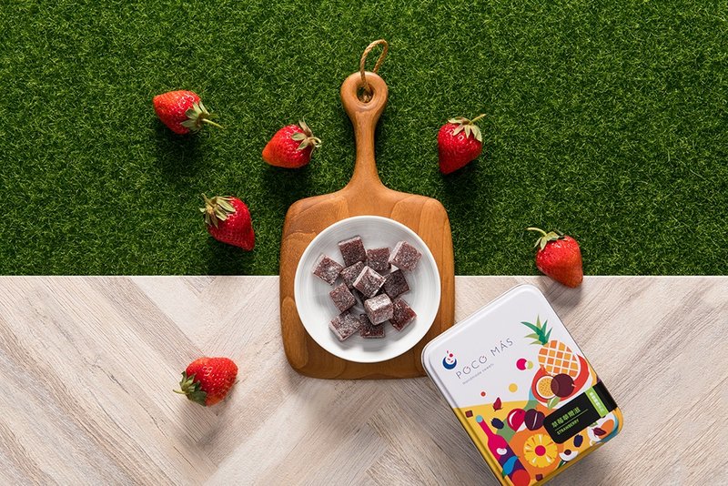 【Poco Más】果香舞曲系列-草莓华尔滋软糖 - 零食/点心 - 其他材质 粉红色