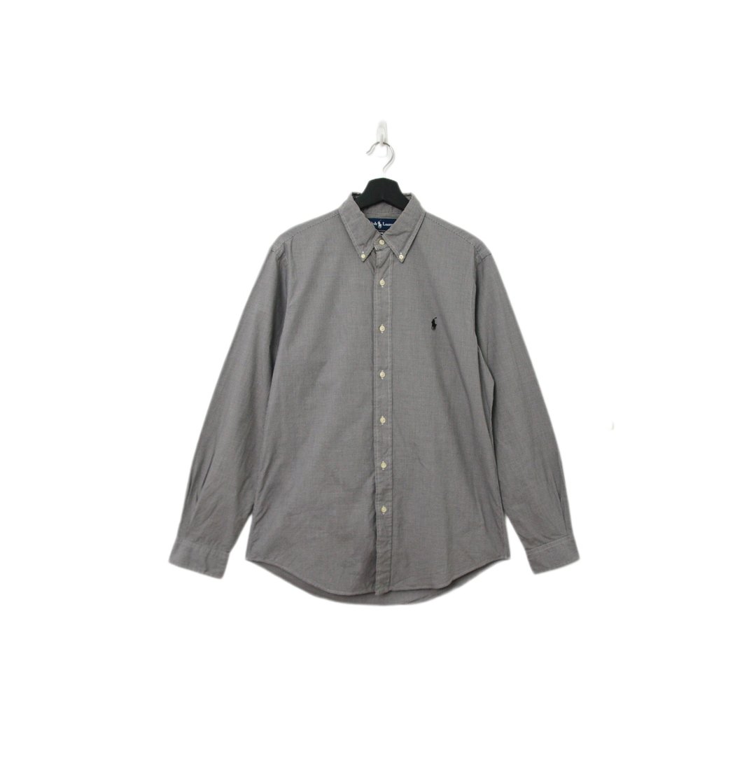 Back to Green-品牌衬衫 Polo黑白简约线条 LP-06//vintage shirt - 男装衬衫 - 棉 