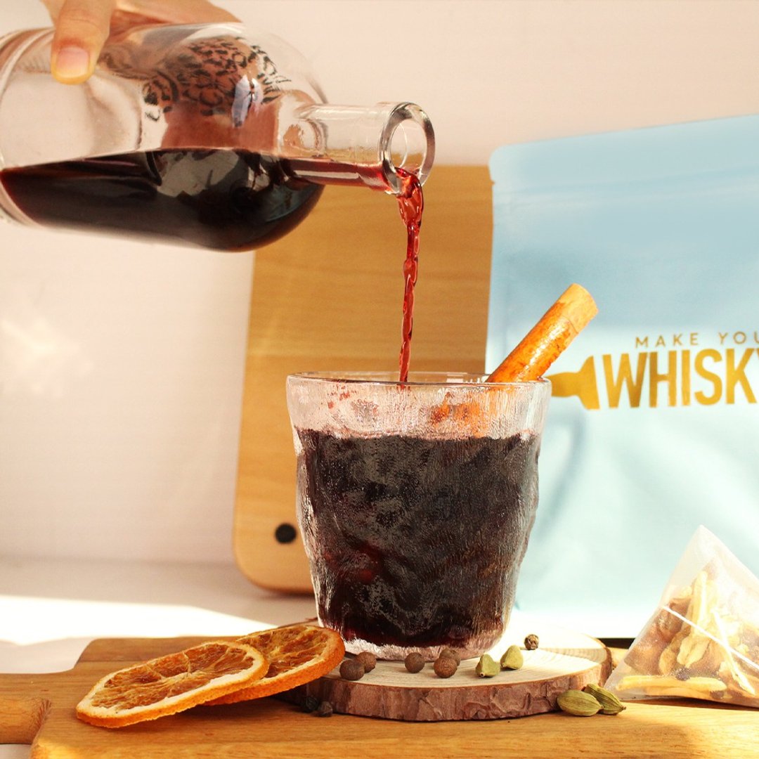 【预售】 在家情侣礼物 DIY材料包| Mulled Red 泡酒茶包 微醺 - 料理包 - 其他材质 