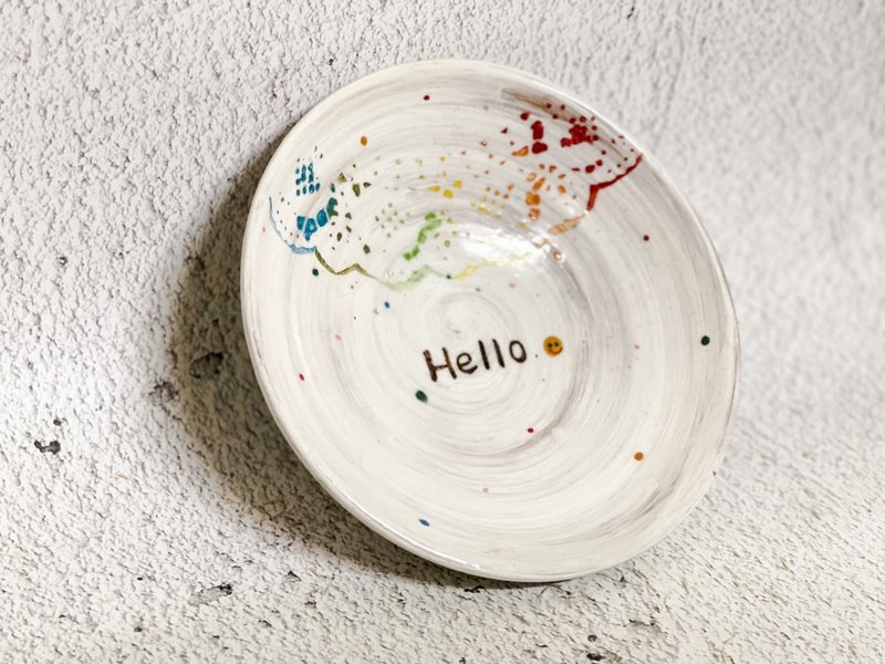 hello餐盘 - 盘子/餐盘/盘架 - 陶 