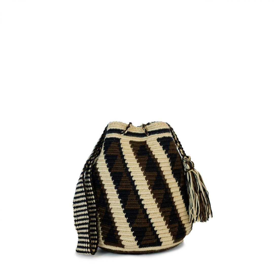 【Emilio】Wayuu Bag 瓦尤包(S)/哥伦比亚纯手工 - 侧背包/斜挎包 - 棉 多色