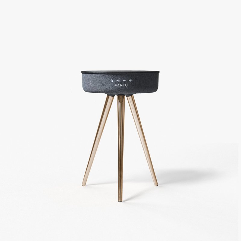 【官方限定】Need Table 蓝牙音乐桌 - 玫瑰金 - 扩音器/喇叭 - 木头 