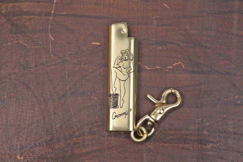 【METALIZE】Cricket/黄铜打火机套-日本Gummy Cartoons联名限定 - 钥匙链/钥匙包 - 铜/黄铜 