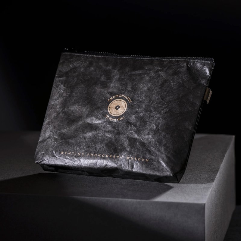 防泼水轻量文件袋 - 化妆包/杂物包 - 防水材质 黑色