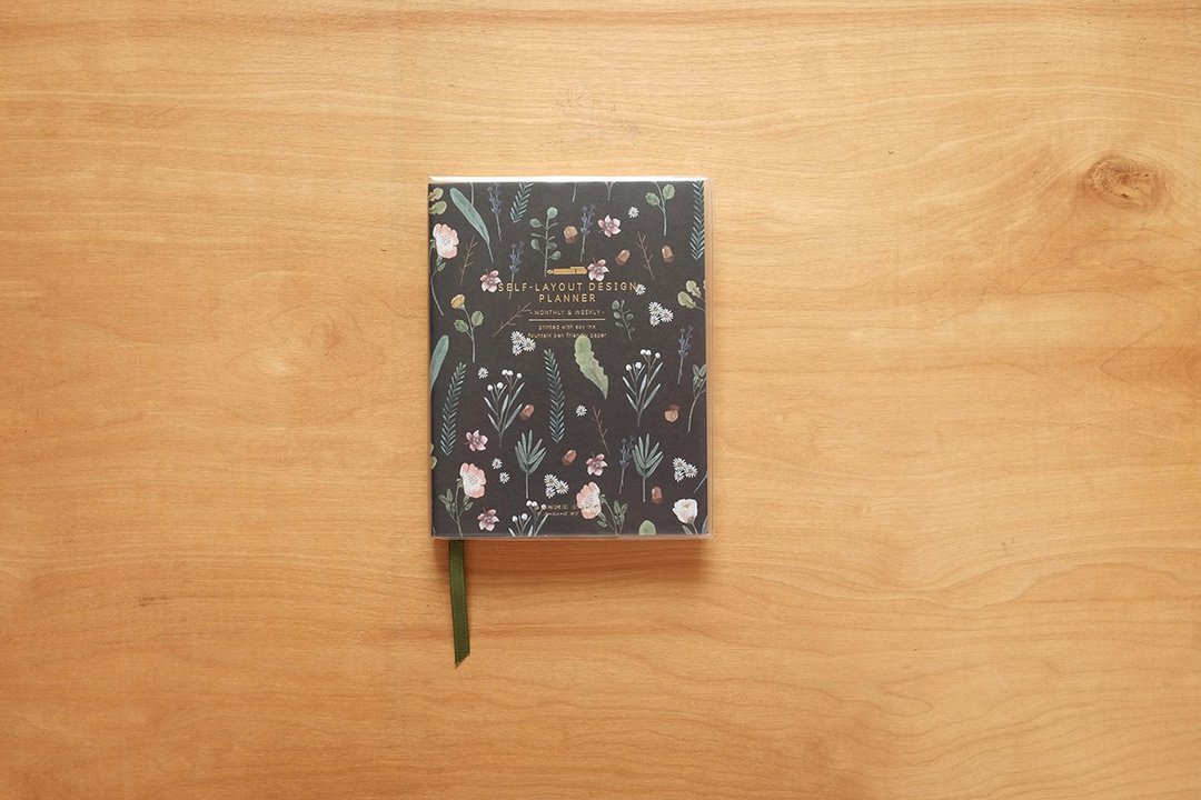 SELF-LAYOUT DESIGN PLANNER : Herbarium - 笔记本/手帐 - 纸 黑色