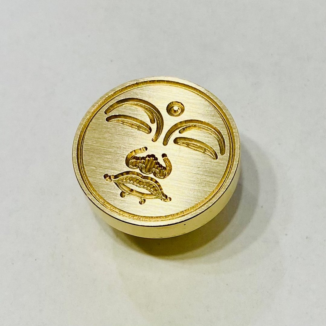 大佛封蜡 印章头组件 - 印章/印台 - 其他金属 金色
