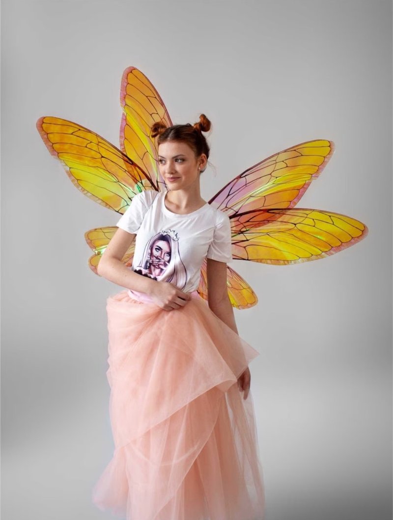 Fairy wings, butterfly wings, fairy wings costume, butterfly wings costume - 其他 - 塑料 多色