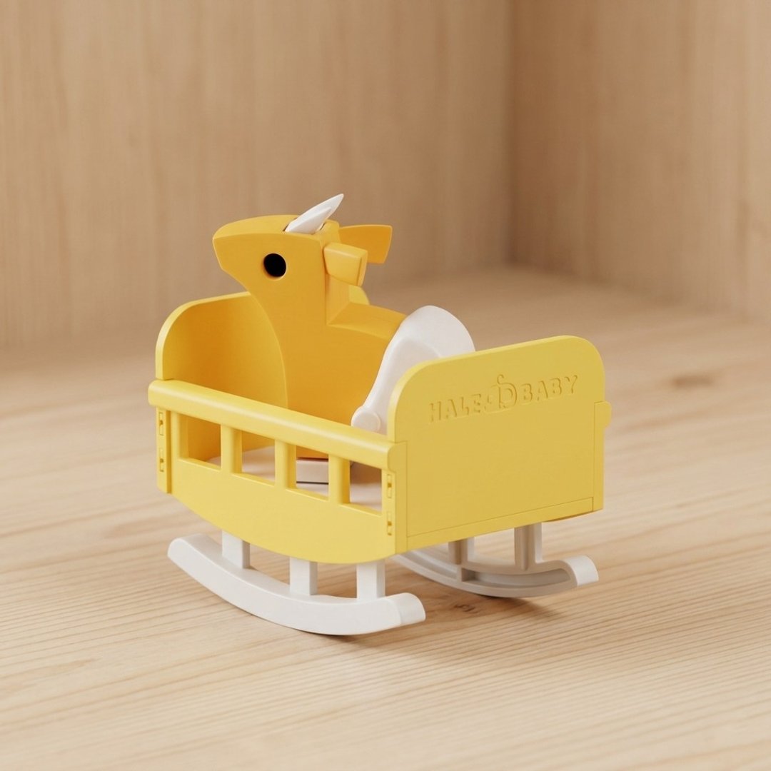 Halftoys Baby Animal 羚羊STEAM教育玩具 - 摆饰 - 塑料 多色