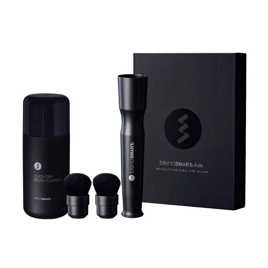 blendSMART 立体轮廓刷具组 (腮红刷+修容/打亮刷) - 彩妆刷具/镜子/梳子 - 其他人造纤维 黑色