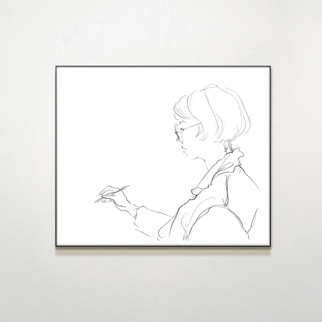 The Girl-3 / Tami Kuo.插画.挂画.公平交易.家居布置.空间装潢 - 海报/装饰画/版画 - 防水材质 