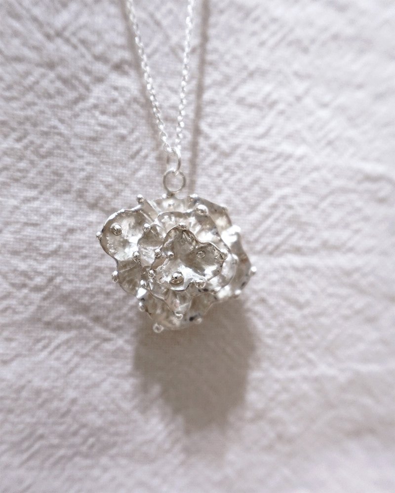 水之花项链 l 水印象 - 项链 - 纯银 