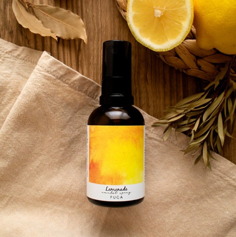 柠檬水枕头喷雾 [柠檬水] 天然精油，酸甜香味 - 香薰/精油/线香 - 精油 黄色