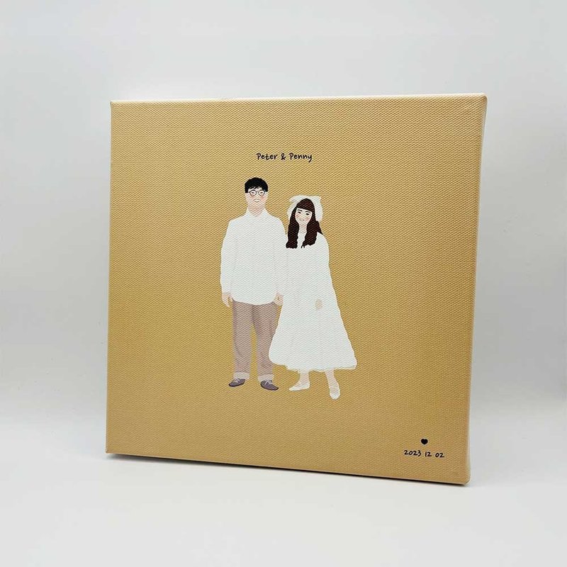 屿倪YUNIE 【 Love Series 】 定制插画 - 订制画像 - 其他材质 多色