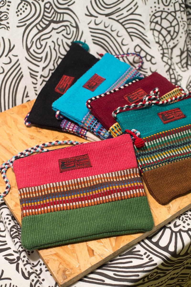 EARTH.er │尼泊尔斜包│:: 香港原创设计品牌 :: - 化妆包/杂物包 - 棉．麻 