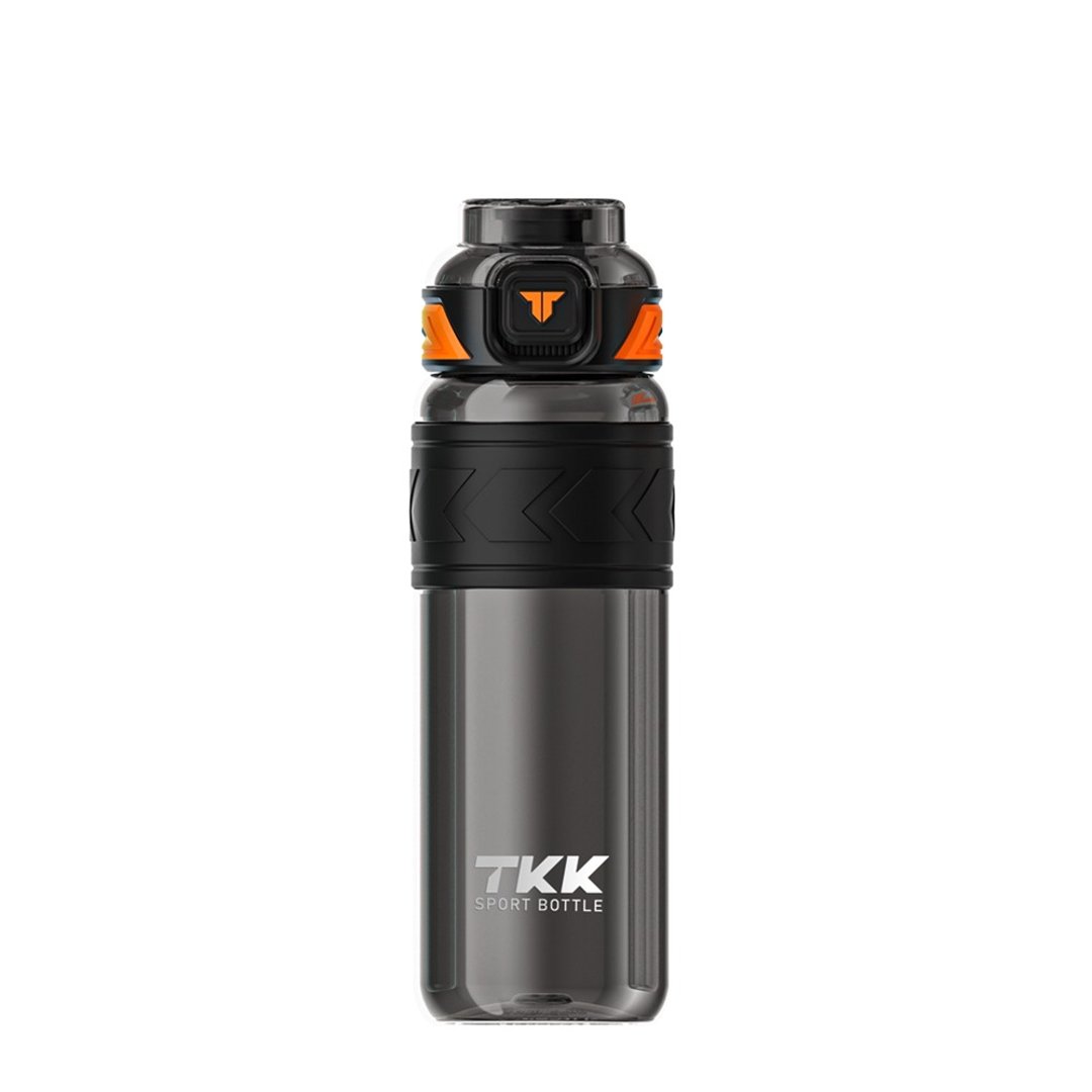 【TKK】美国进口Tritan迈越系列 手提式两用运动水壶600ML-火山黑 - 水瓶/水壶 - 其他材质 黑色