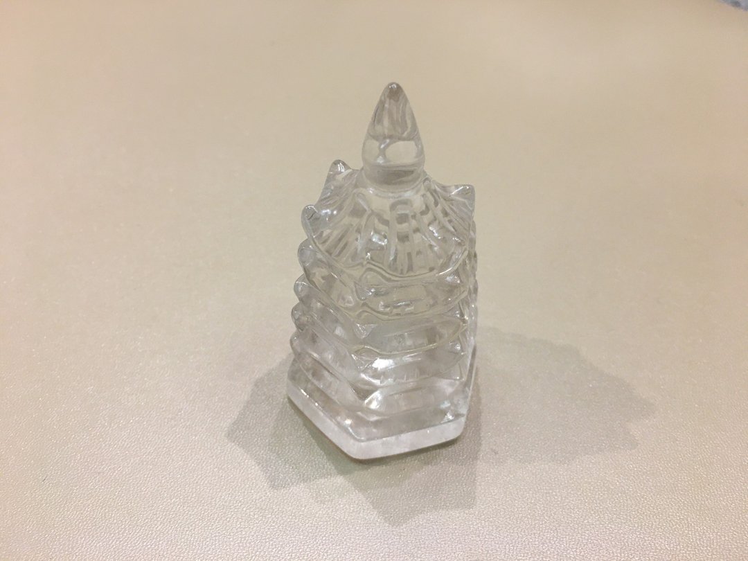 白水晶文昌塔 - 有助学习和学业 - 摆饰 - 水晶 