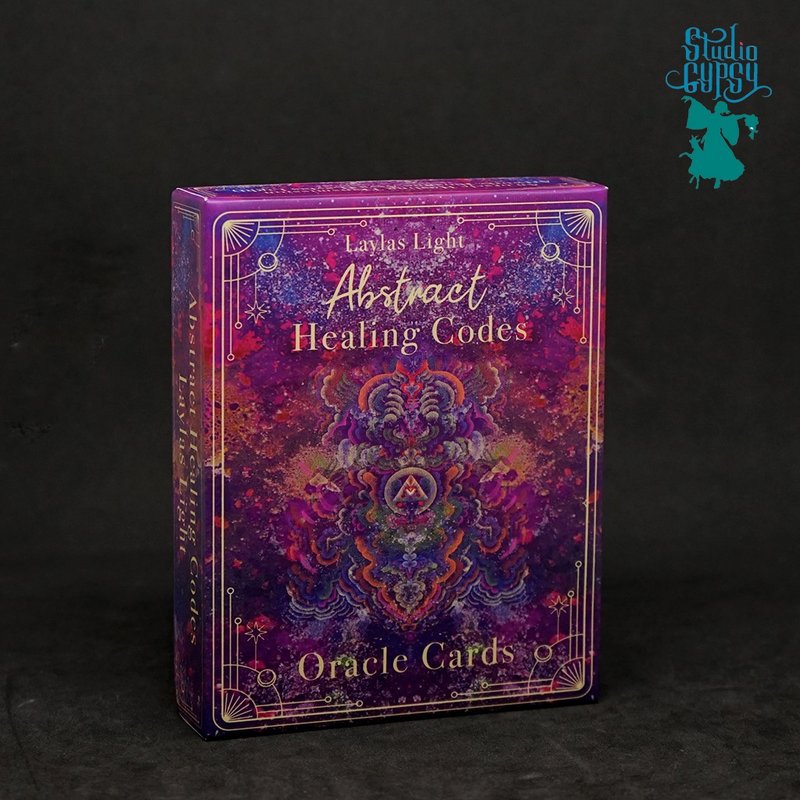 Abstract Healing Codes Oracle - 卡片/明信片 - 纸 