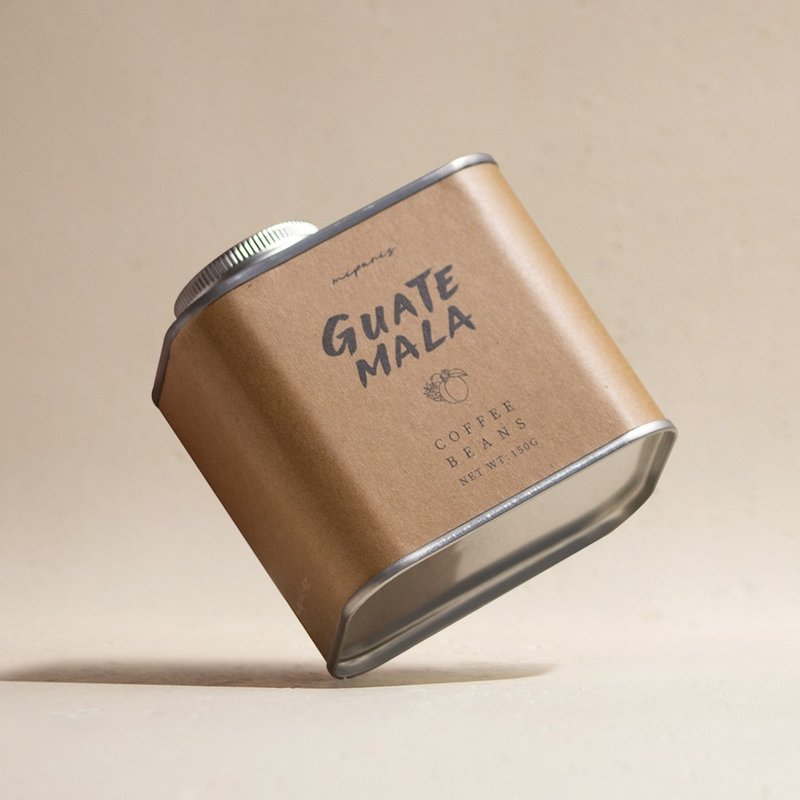 【浓郁回甘首选】危地马拉系列精品豆礼盒 烤坚果尾韵绵长 150g - 咖啡 - 新鲜食材 灰色