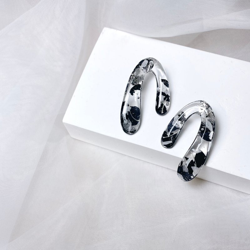 日和 • 押花手工耳环 - 耳环/耳夹 - 植物．花 