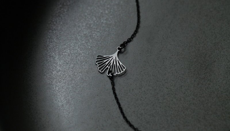 黑银杏手链 XS - 手链/手环 - 其他金属 黑色