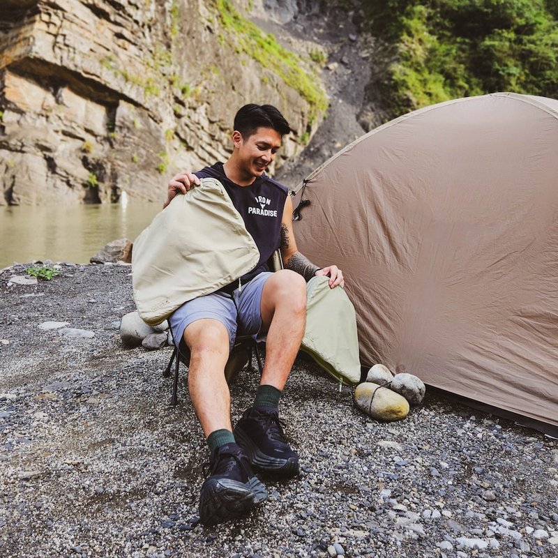 美极品【旅行必备】雾灰绿 衣物缩小收纳袋  压缩收纳袋 - 其他 - 其他材质 粉红色