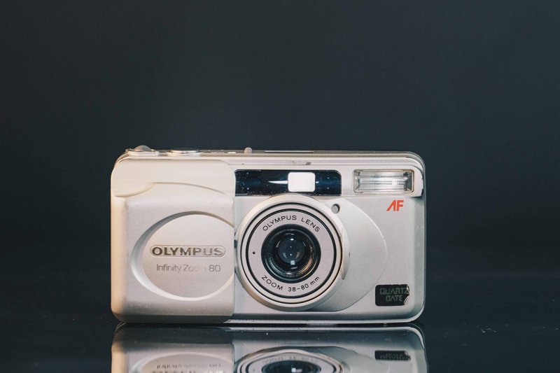 Olympus infinity zoom 80 傻瓜相机 #135底片 - 相机 - 其他金属 黑色
