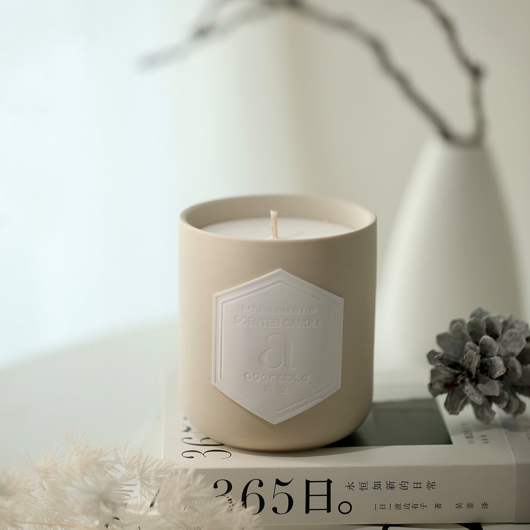 adorable而立 薄荷柠檬茶 手工香薰蜡烛235g 天然蜡材原创配方 - 蜡烛/烛台 - 蜡 