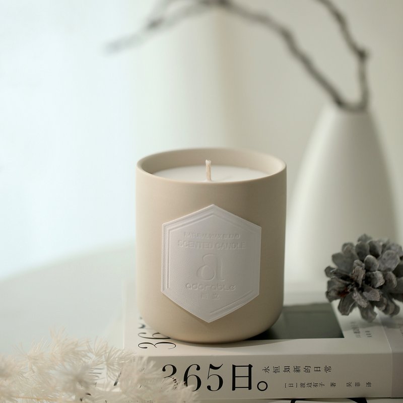adorable而立 薄荷柠檬茶 手工香薰蜡烛235g 天然蜡材原创配方 - 蜡烛/烛台 - 蜡 