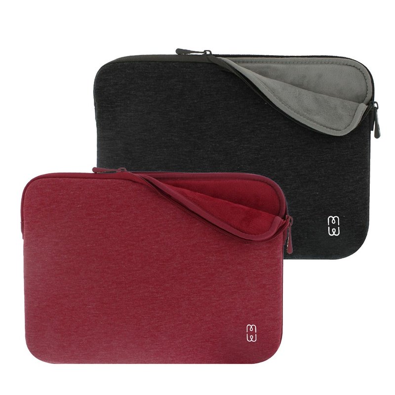 MW MacBook Air 13寸 & Pro 13寸 Shade 电脑包 (内袋) - 电脑包 - 棉．麻 黑色